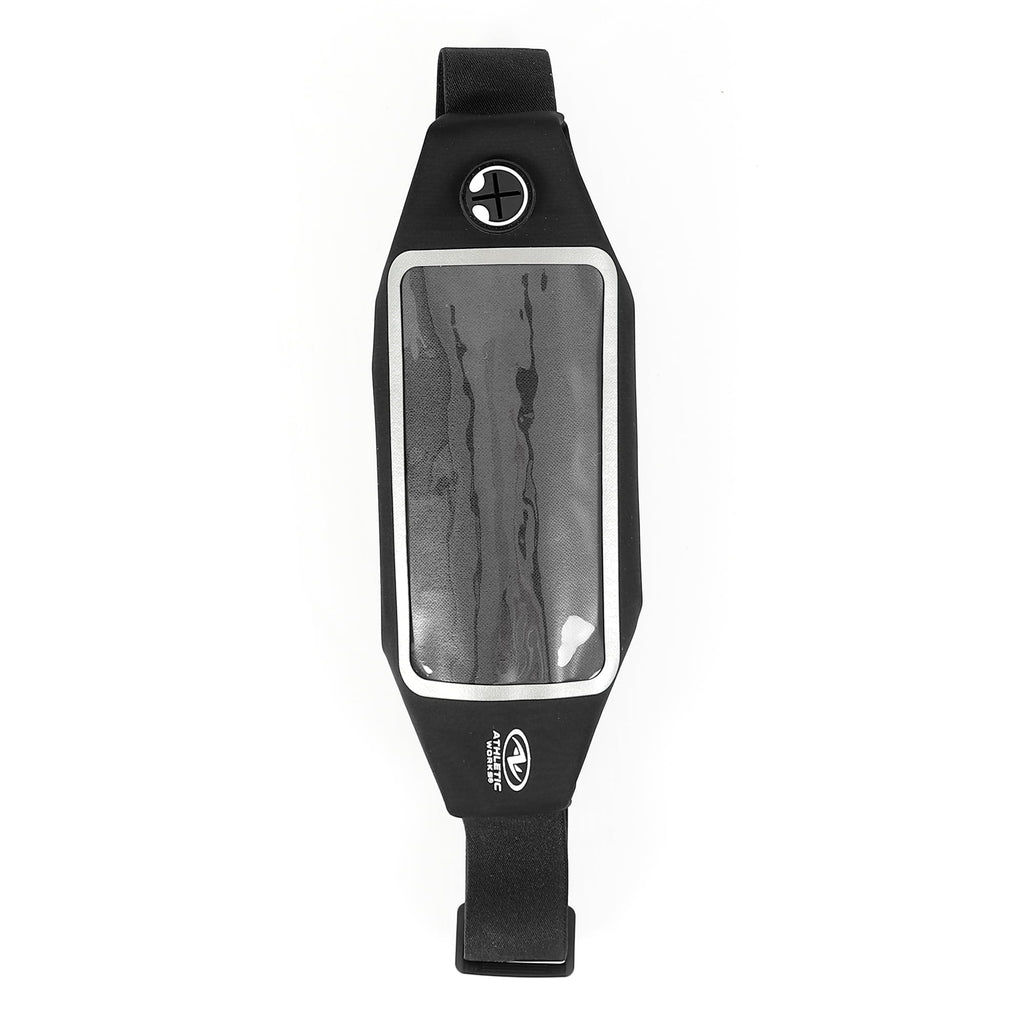 Athletic Works Running Belt with Window for Full - function Touchscreen Operation of Phone with Adjustable belt