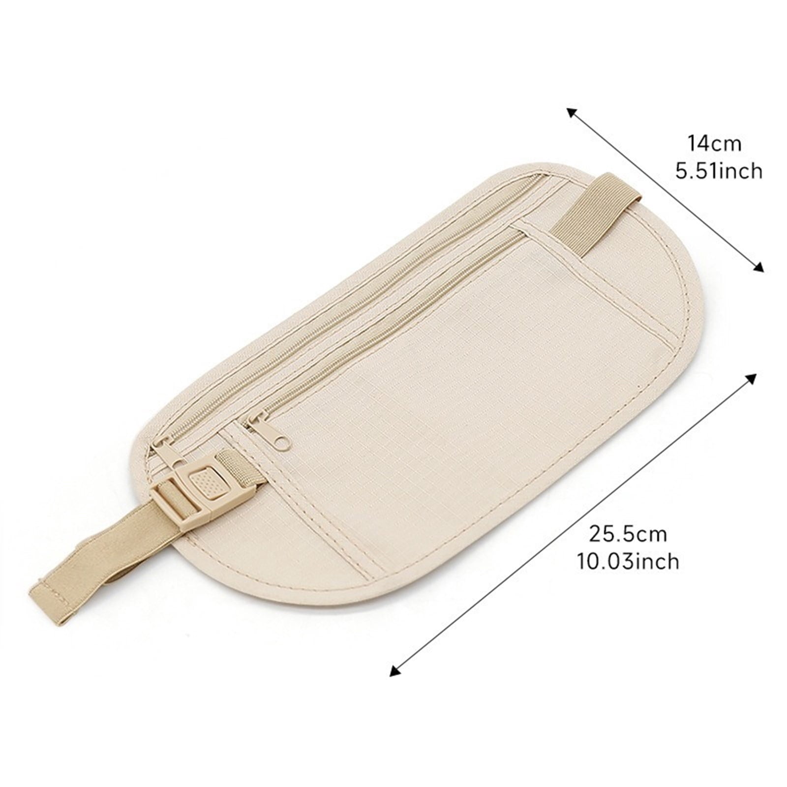 Thin Running Belt Fannys Pack Runners Phone Holder Waist Bag,Travelling Money Phone Holder Running Gear Accessories