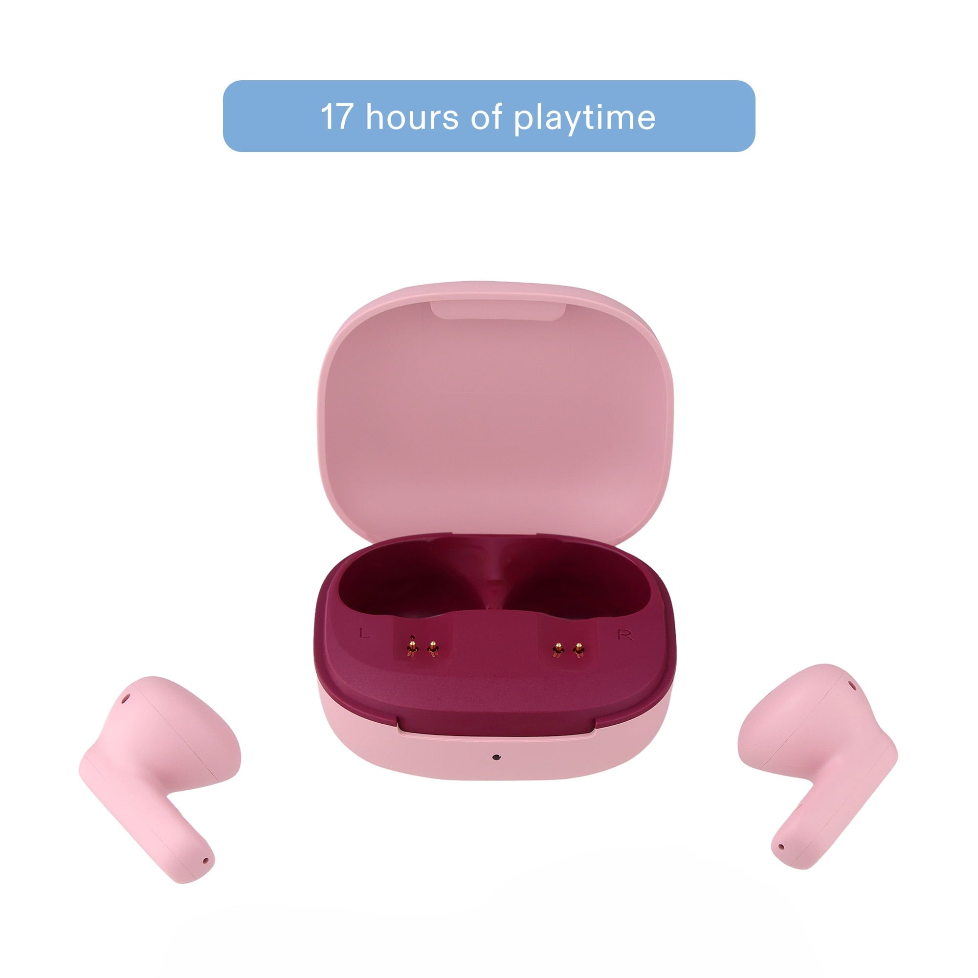 onn Mini Sticks Black Wireless Bluetooth Earbuds with Environmental Noise Canceling