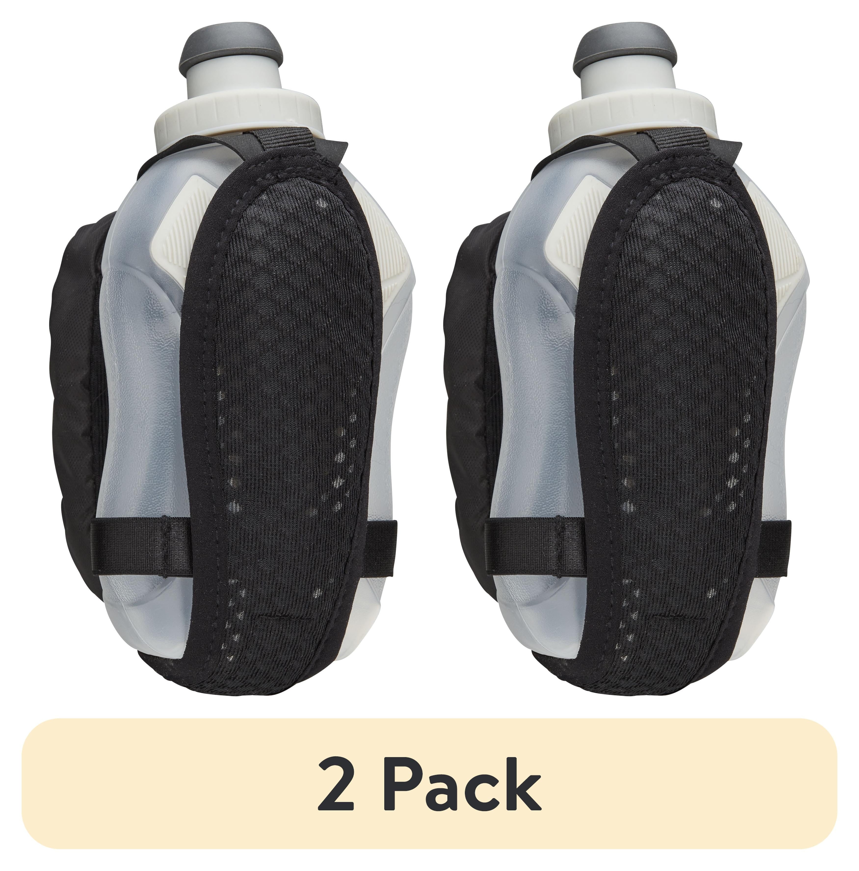 Nathan 12oz Handheld Running Bottle Holder, Black/Marigold OSFA, 1 Pack