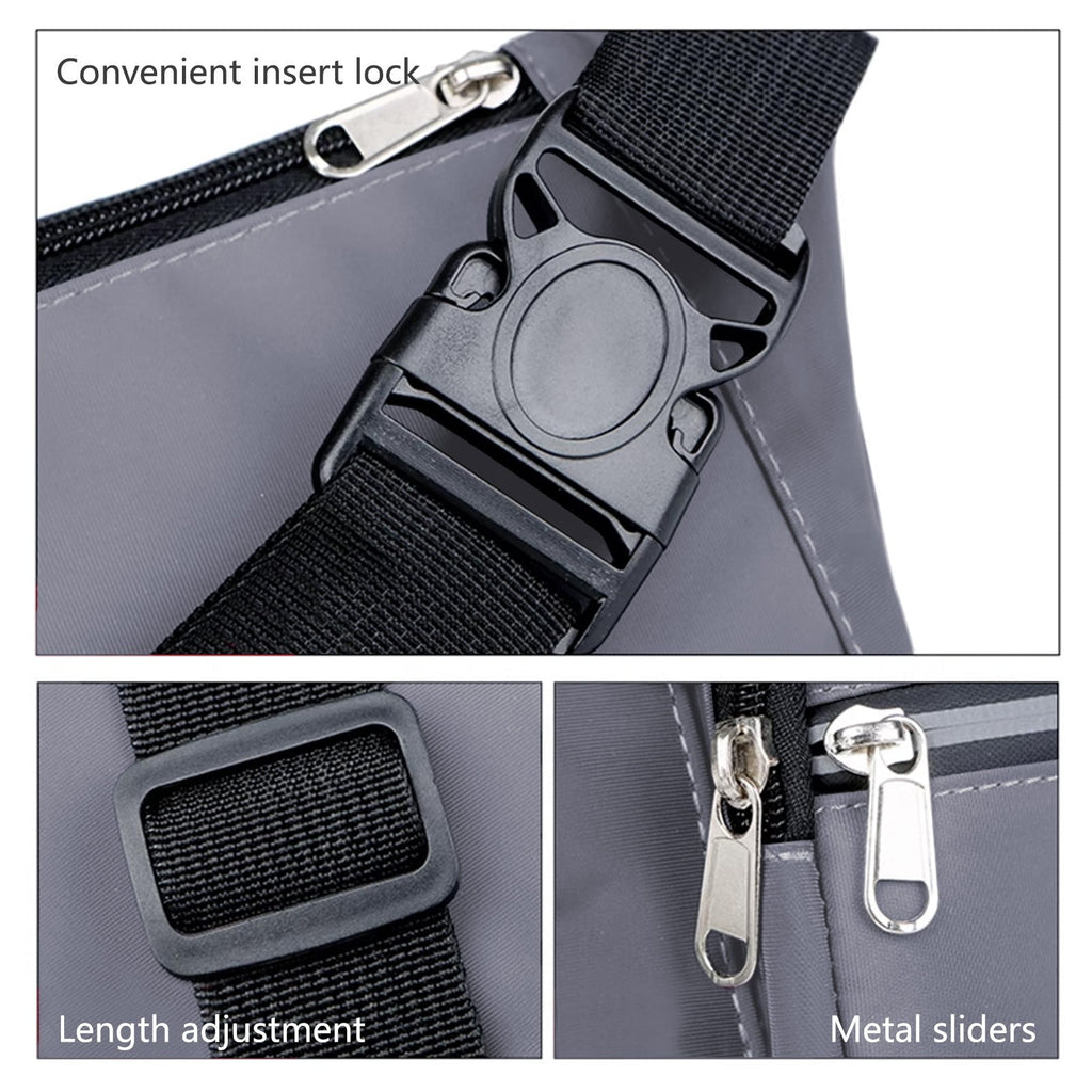 2Pcs Slim Running Belt Fanny Packs for Women Men,Waist Pack Phone Holder for Walking Fitness Workout Exercise,Water Resistant Running Travel Belt Bag Jogging Pouch,Gym Accessories for Runner