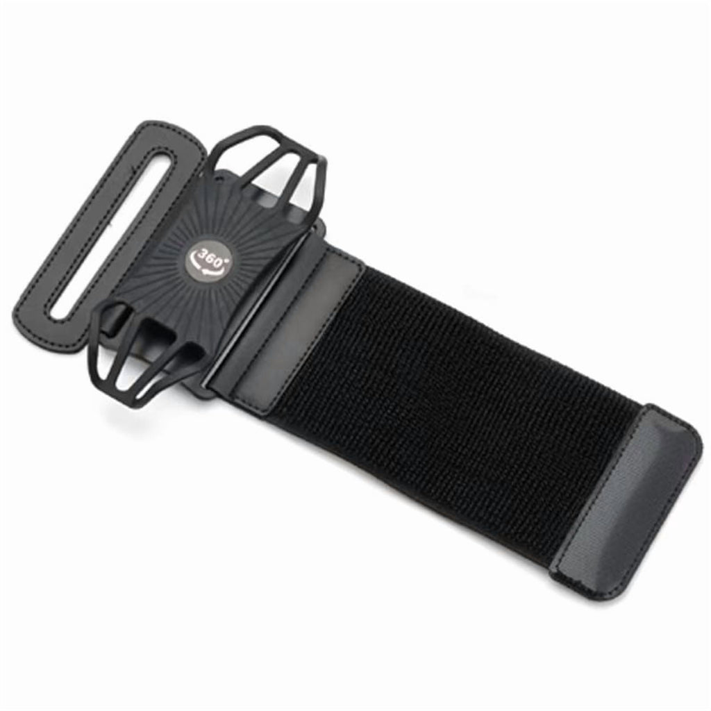 Universal Wristband Forearm Wrist Armband Phone Case Holder 360°Rotation for Workout Sports Running