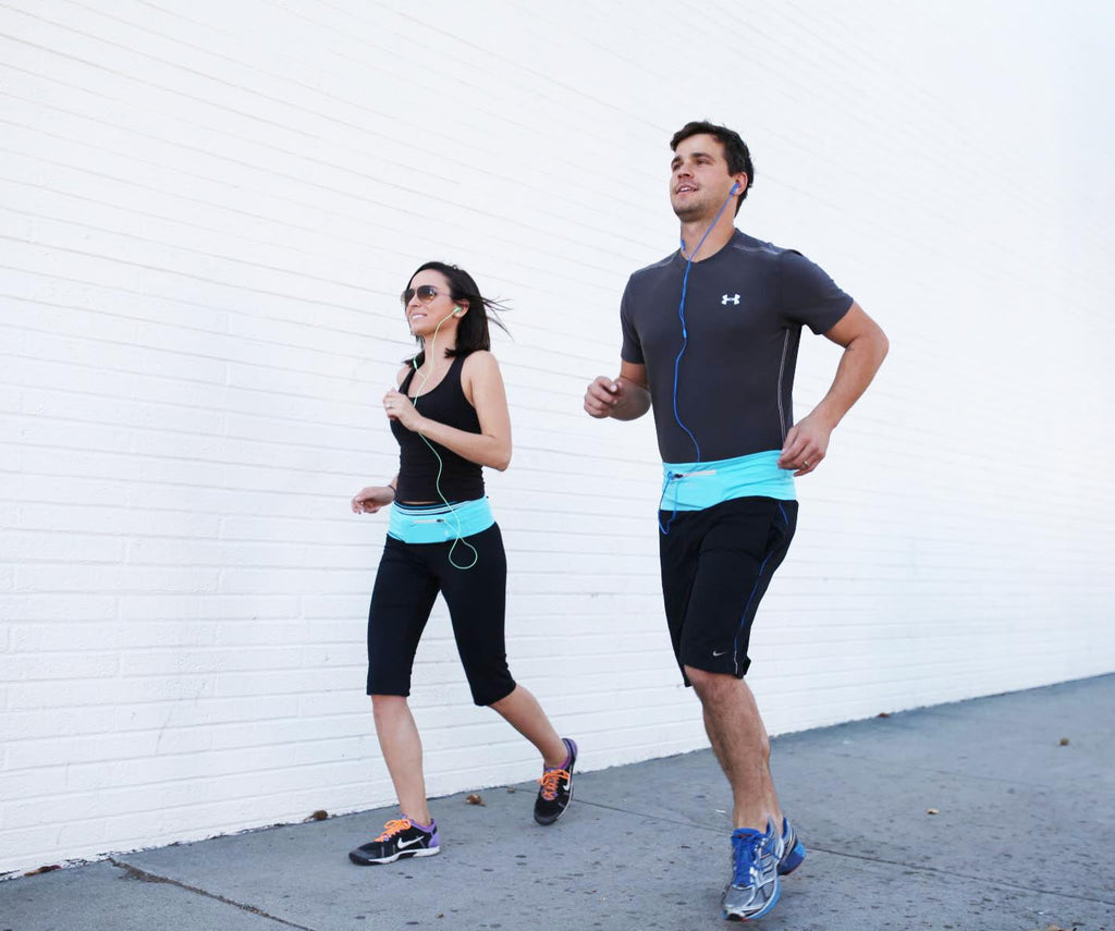 Terra Active Wrap- Stylish Running workout travel waist belt w/ hidden pocket