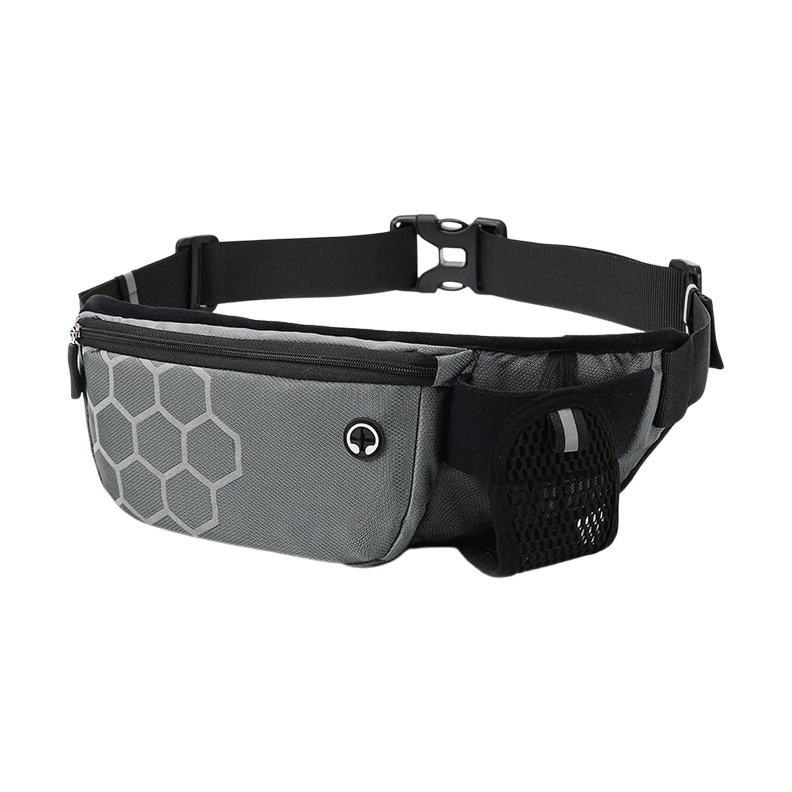 BRELIL 3Pcs Hydration Running Waist Pack, Unisex Water Bottle Belt for Marathon Training, Waterproof Lightweight Fitness Gear for Outdoor Sports Hiking Cycling Phone Holder