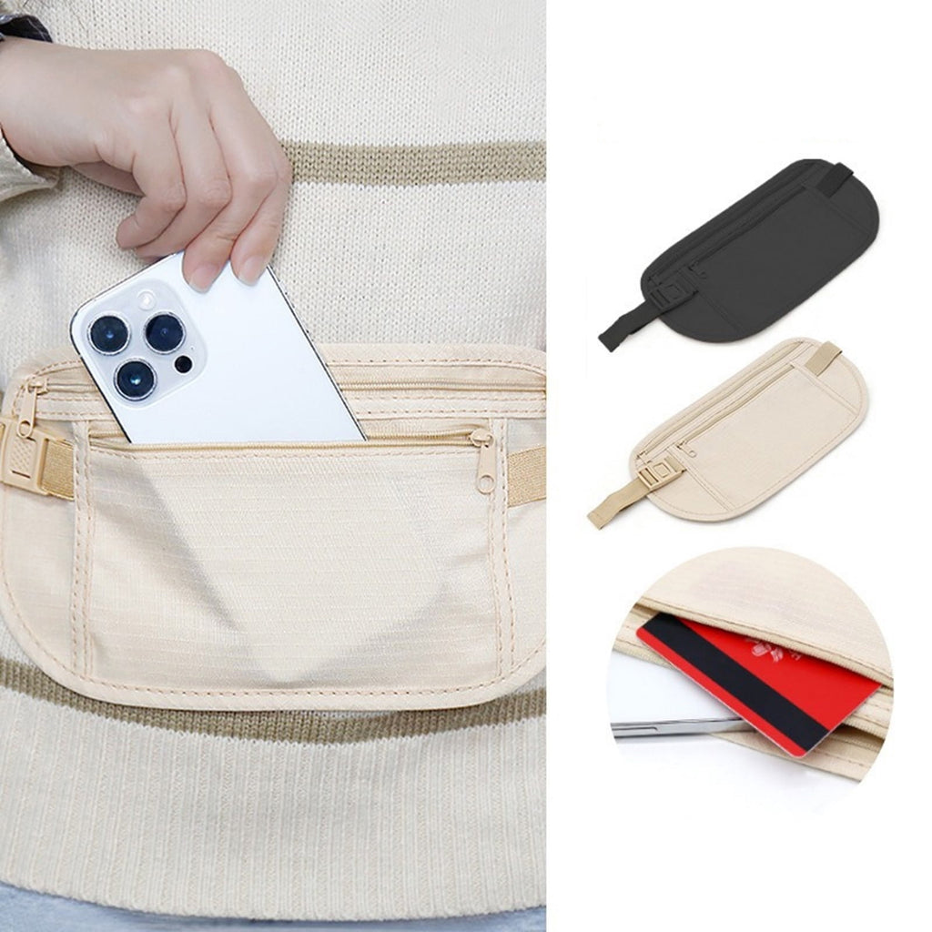 Thin Running Belt Fannys Pack Runners Phone Holder Waist Bag,Waist Belt Travel Money Belt Running Gear Accessories Gifts