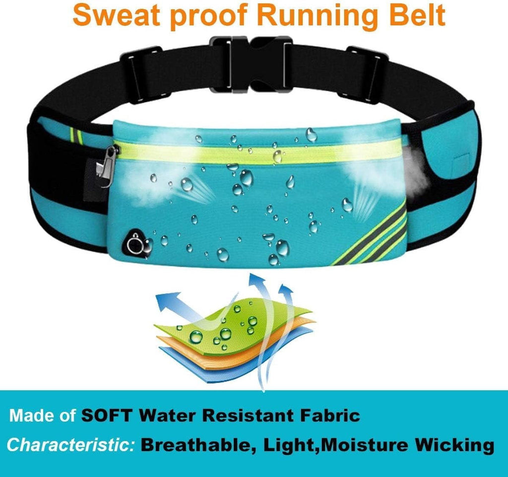 Women Fanny Pack Running Belt,Belt Bag,Water Resistant Wasit Pack Bag for Hiking Fitness,Phone Carrier,Running Gear.