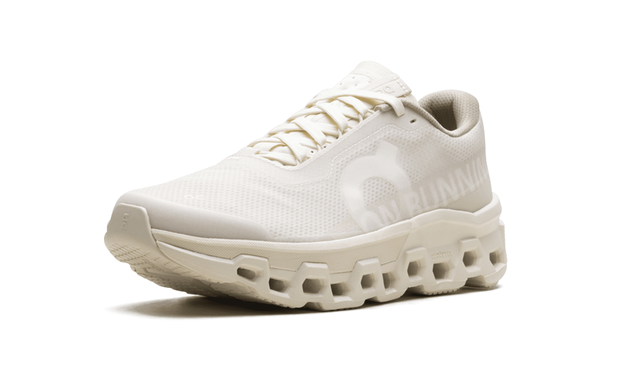 On MENS Cloudmonster 2 Invincible "Ivory/White" 3ME30491195 3ME30491195 from Stadium Goods