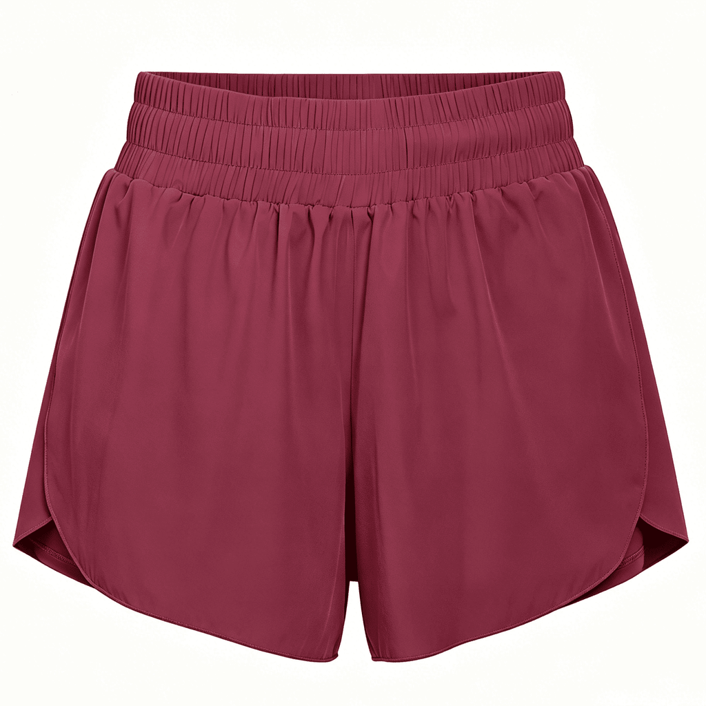 NELEUS Womens 2 in 1 Workout Yoga Shorts for Athletic Gym Running Casual Summer Short with Pocket,Navy Blue,US Size L