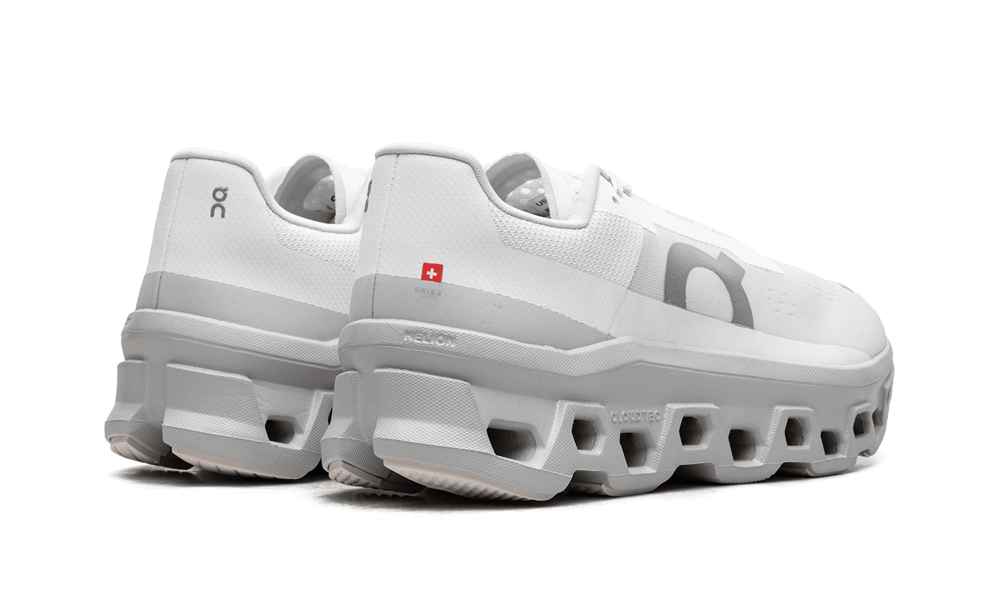 On MENS Cloudmonster "White Glacier" 61.97654 from Stadium Goods