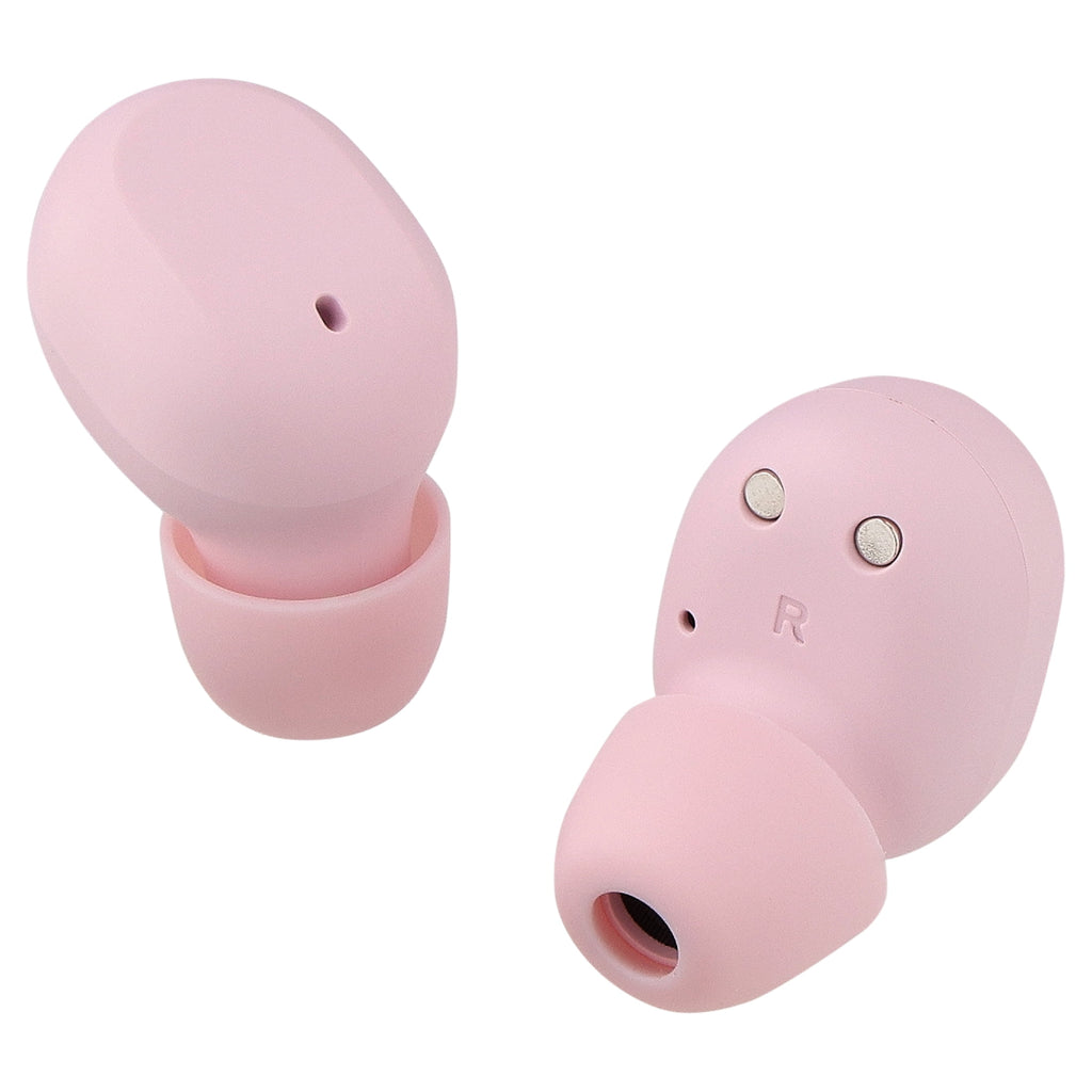 onn Wireless Mini-Earbuds with Wrist-Strap, Black