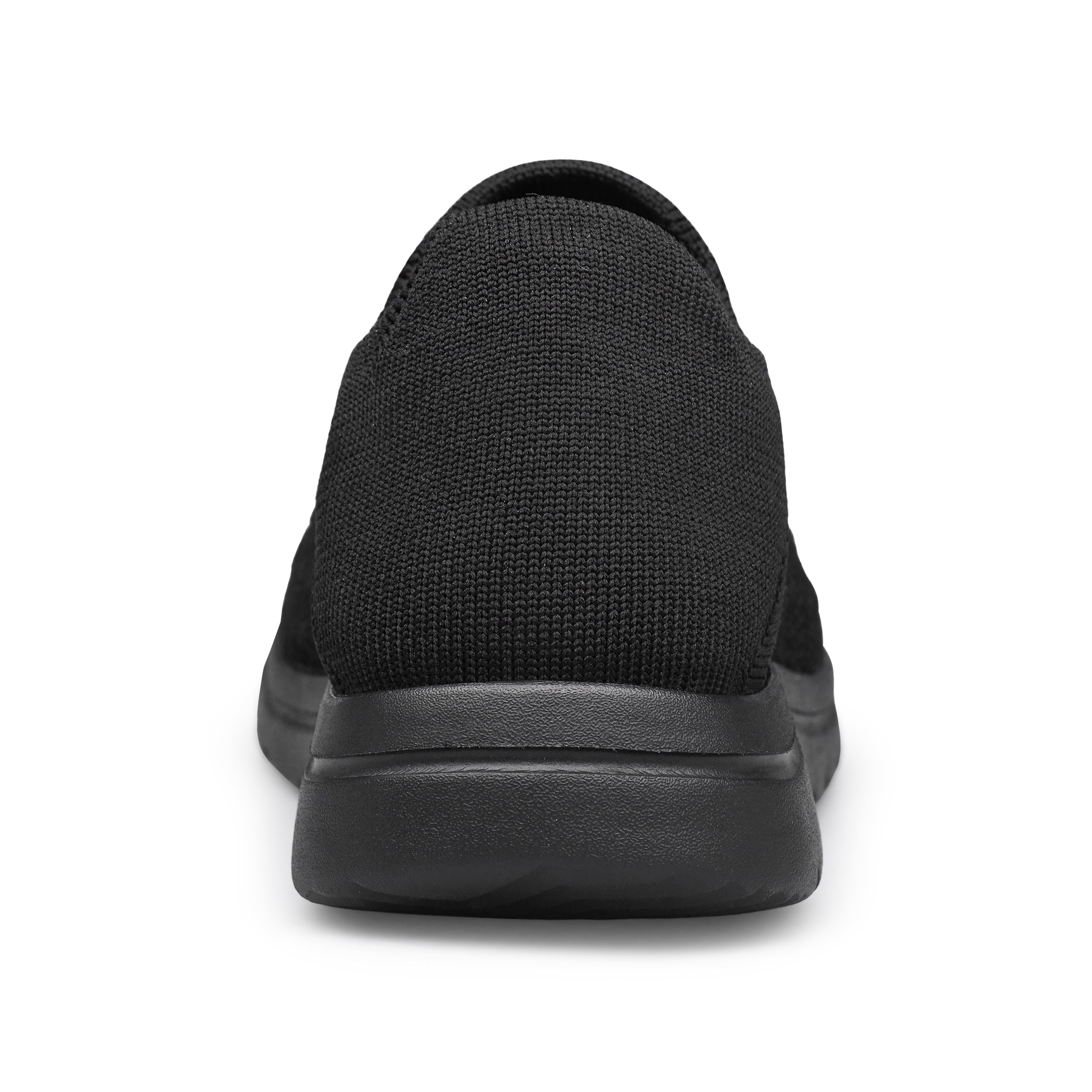 Unisex Sock Walking Shoes Wide Toe Box Slip-on Mens Running Shoe Womens Lightweight Casual Fashion Sneakers Black 8Women/6Men