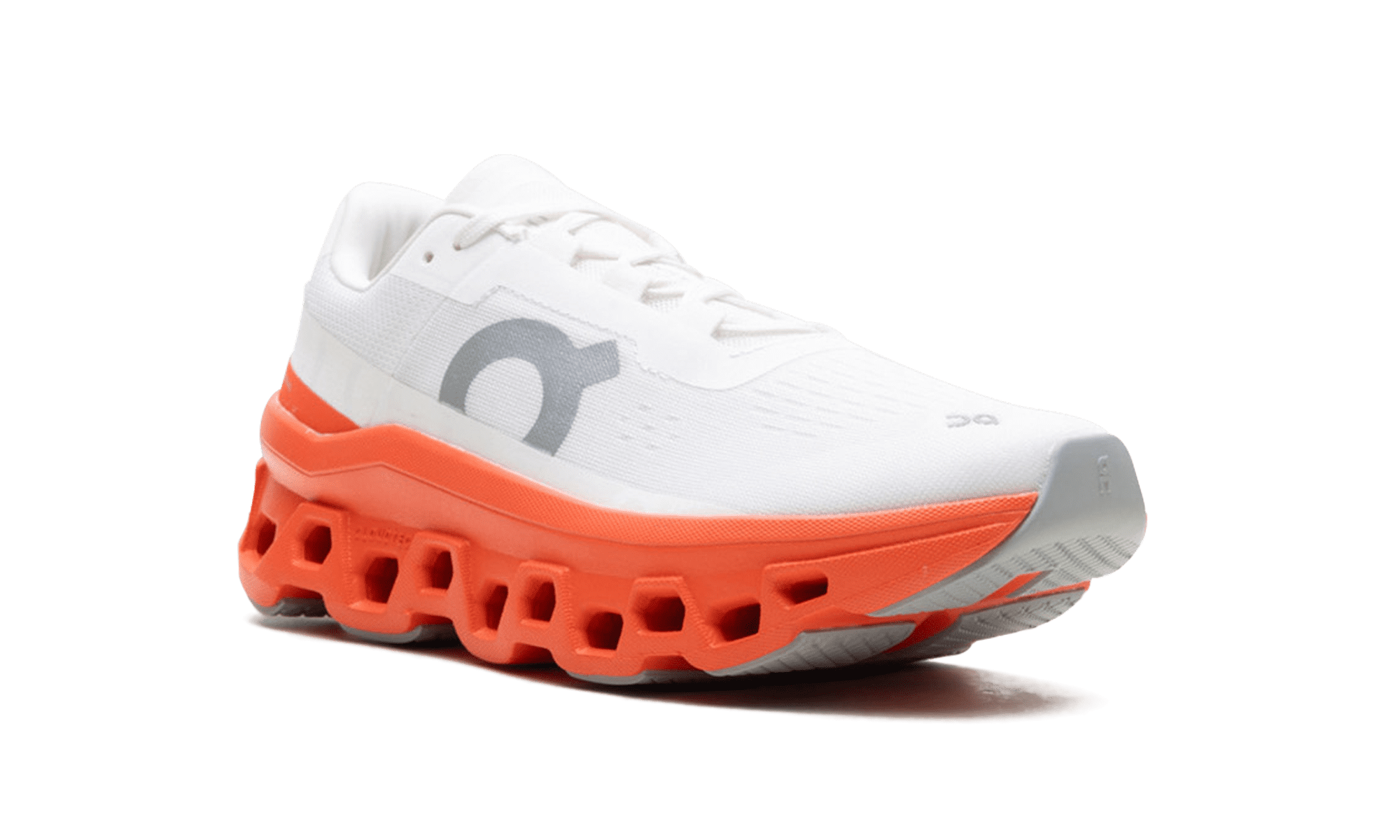 ON RUNNING WOMENS On Cloudmonster 2 Womens "White Flame" 61.97724 61.97724 from Stadium Goods
