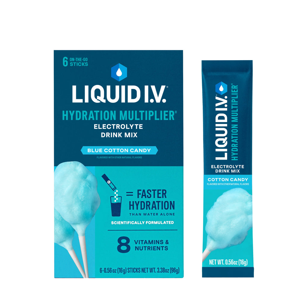 Liquid I.V.® Arctic Raspberry Hydration Multiplier® Powdered Electrolyte Drink Mix, 6 Count Packets