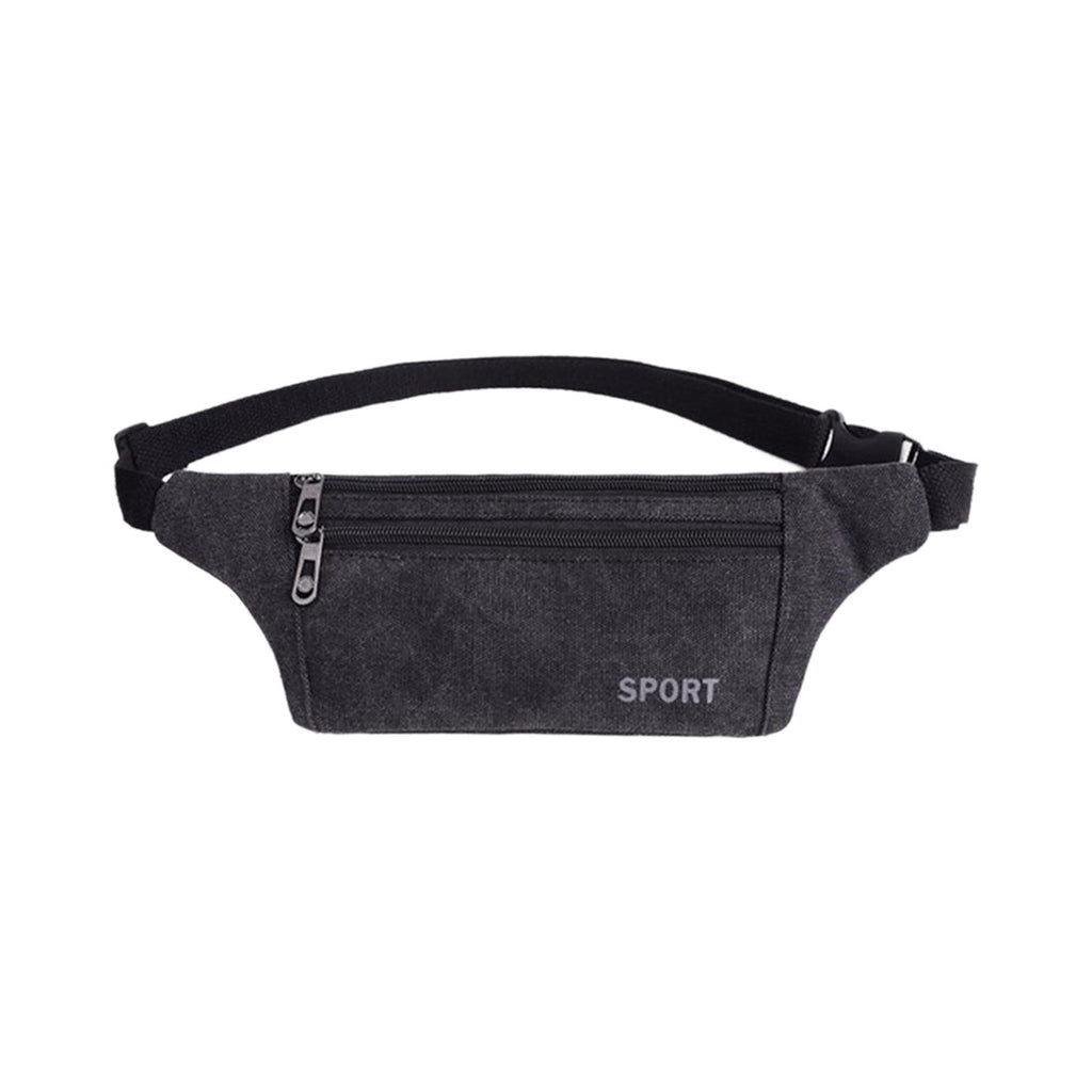 Seyotauo Slim Running Belt Fanny Pack for Men Women, Running Phone Holder Runners Pouch Waist Pack for Travel Running Hiking Workout Dog Walking Outdoors Sport Fishing Accessories