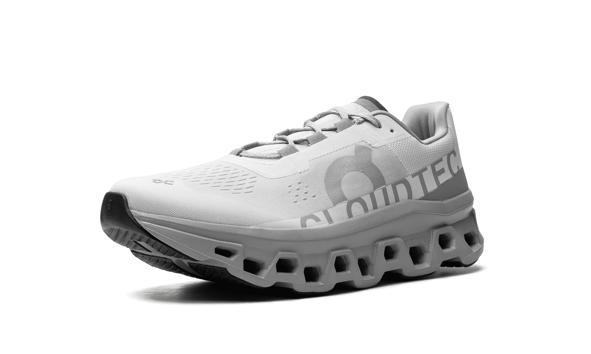 On MENS Cloudmonster "Ice | Alloy" 61.97788 from Stadium Goods