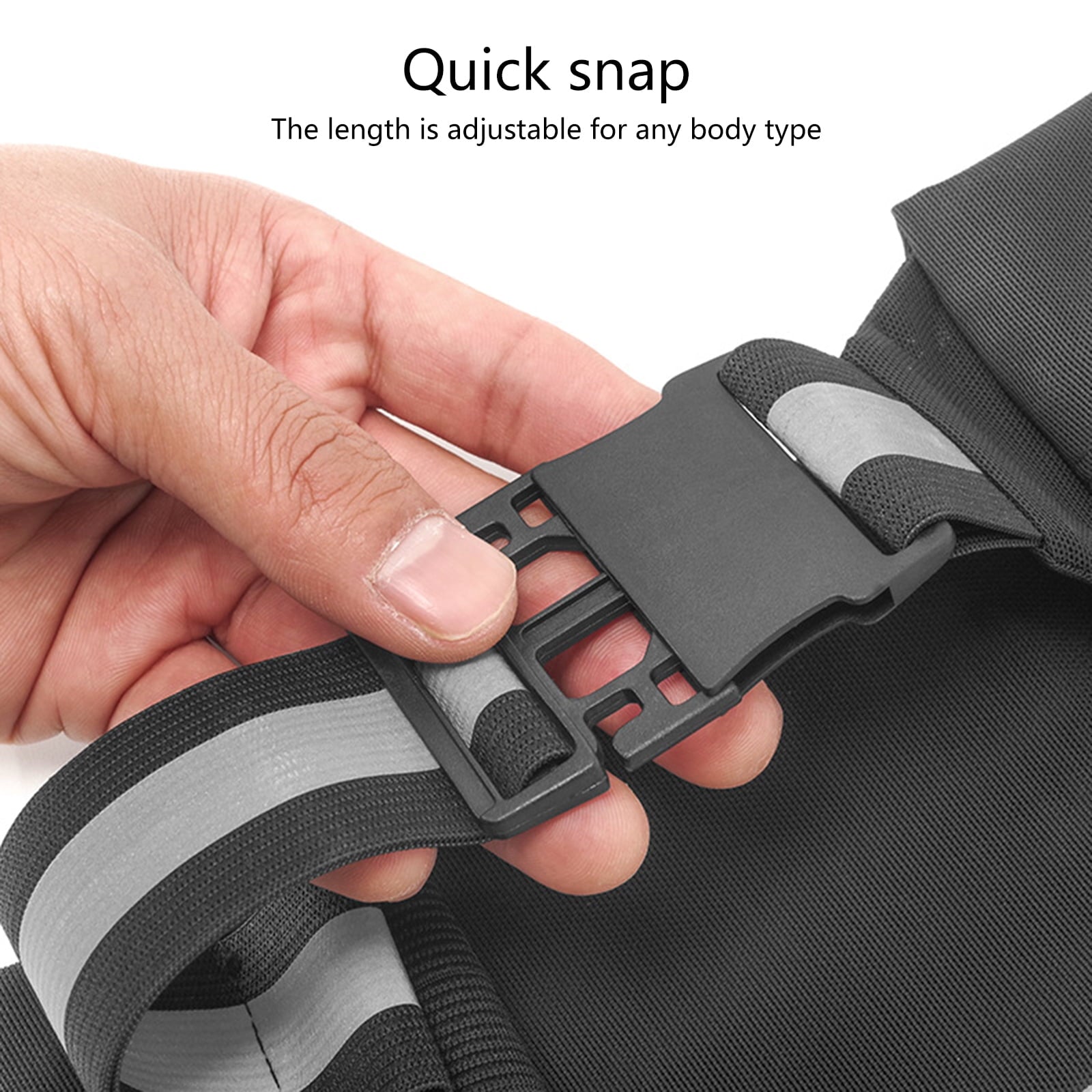 Reflective Running Belt Elastic Waist Pack Phone Holder Running Waist Bag With Headphone Hole for Walking Cycling Hiking