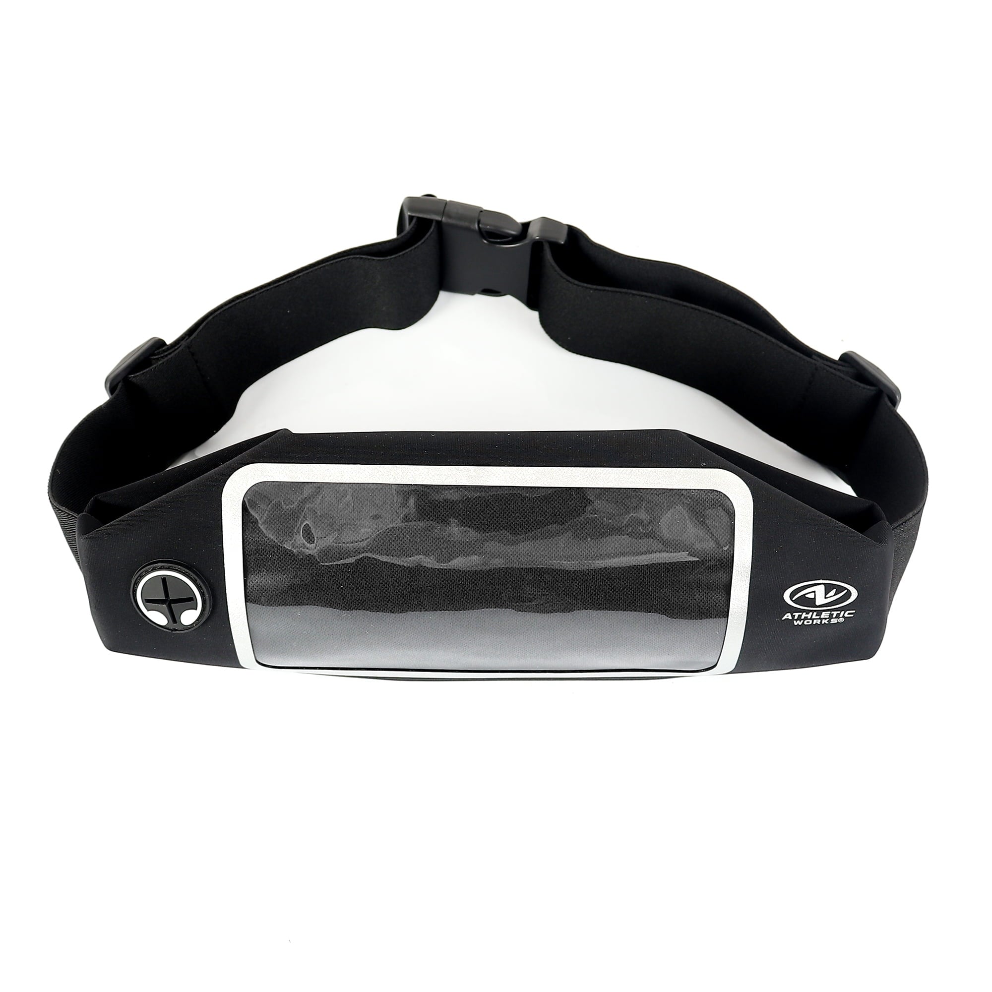 Athletic Works Running Belt with Window for Full - function Touchscreen Operation of Phone with Adjustable belt