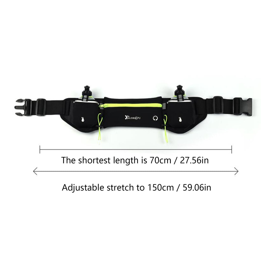 Taotanxi Hydration Running Belt With Water Bottle, Running Fanny Pack for Phone And Wallet Holder, Running Bag Runners Essentials Accessories Marathon Triathlon Walking Jogging Gear Gift