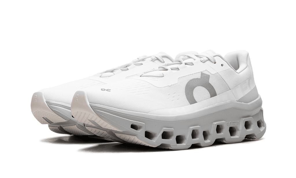 On MENS Cloudmonster "White Glacier" 61.97654 from Stadium Goods