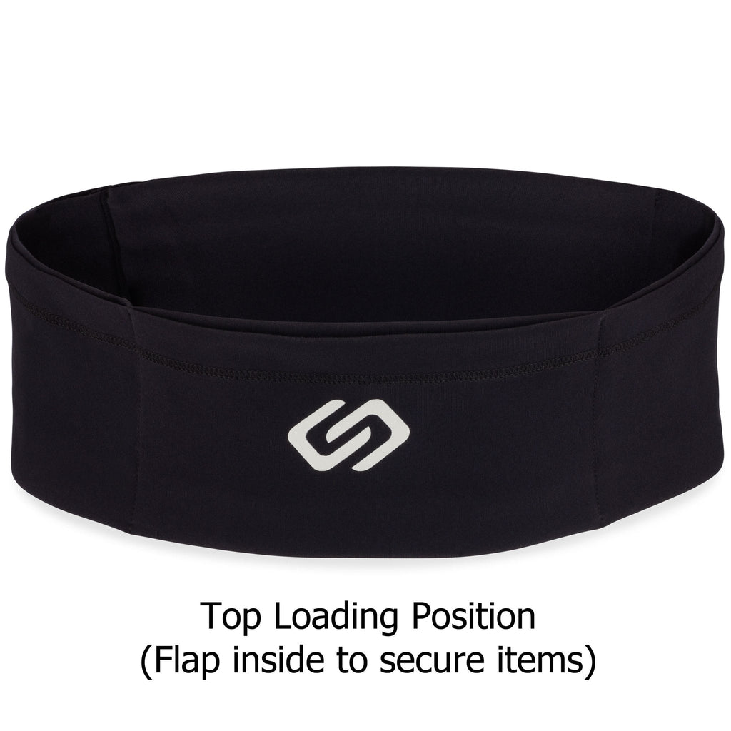 Sporteer VersaSlim Running Belt, Travel Money Belt - Compatible with iPhones and Other Cell Phones