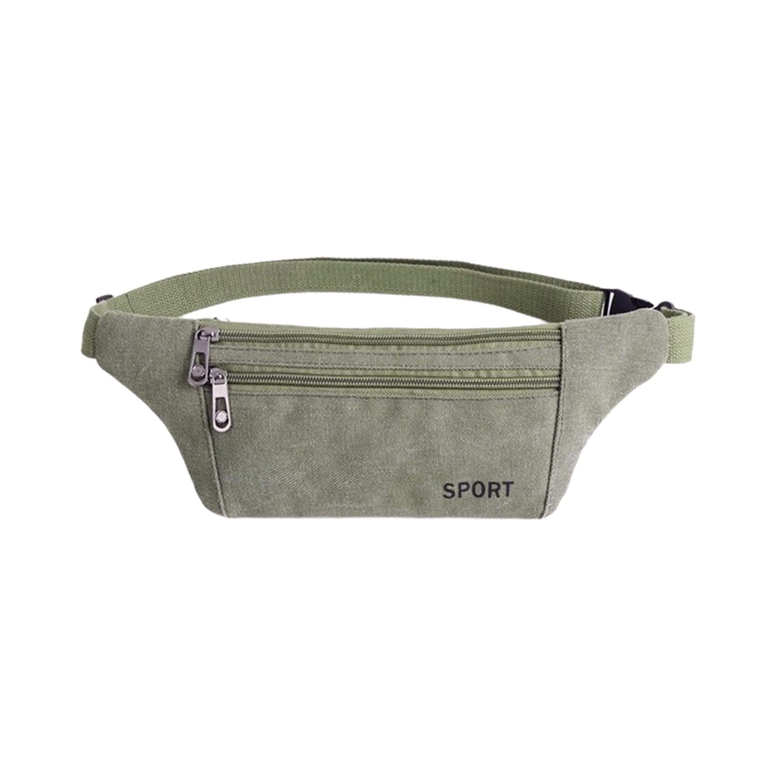 Seyotauo Slim Running Belt Fanny Pack for Men Women, Running Phone Holder Runners Pouch Waist Pack for Travel Running Hiking Workout Dog Walking Outdoors Sport Fishing Accessories