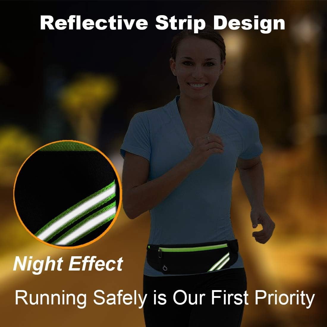 Women Fanny Pack Running Belt,Belt Bag,Water Resistant Wasit Pack Bag for Hiking Fitness,Phone Carrier,Running Gear.