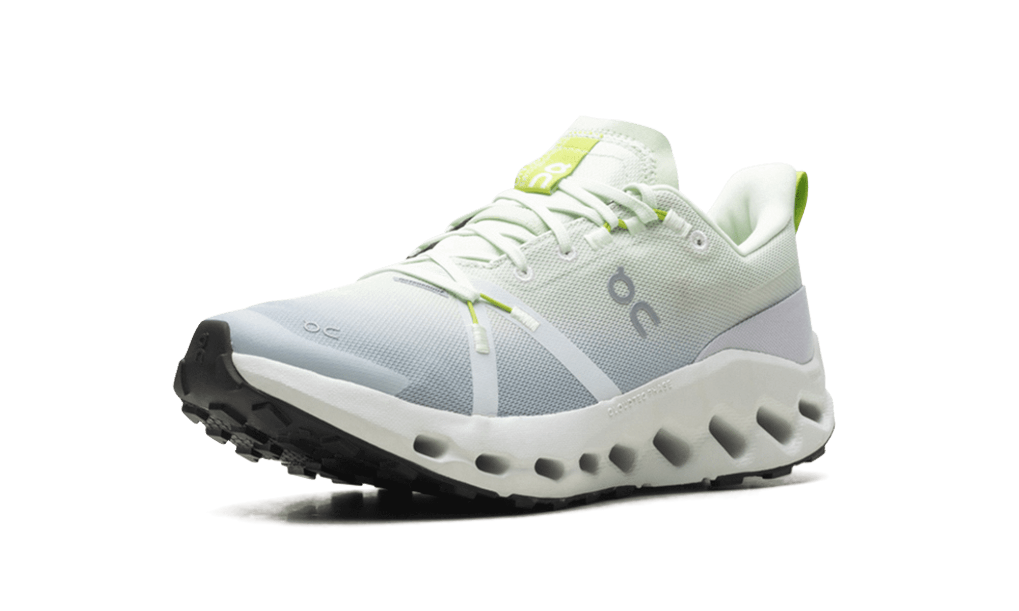 ON WOMENS Cloudsurfer Trail Waterproof Womens "Lima Mineral" 3WE10292850 3WE10292850 from Stadium Goods