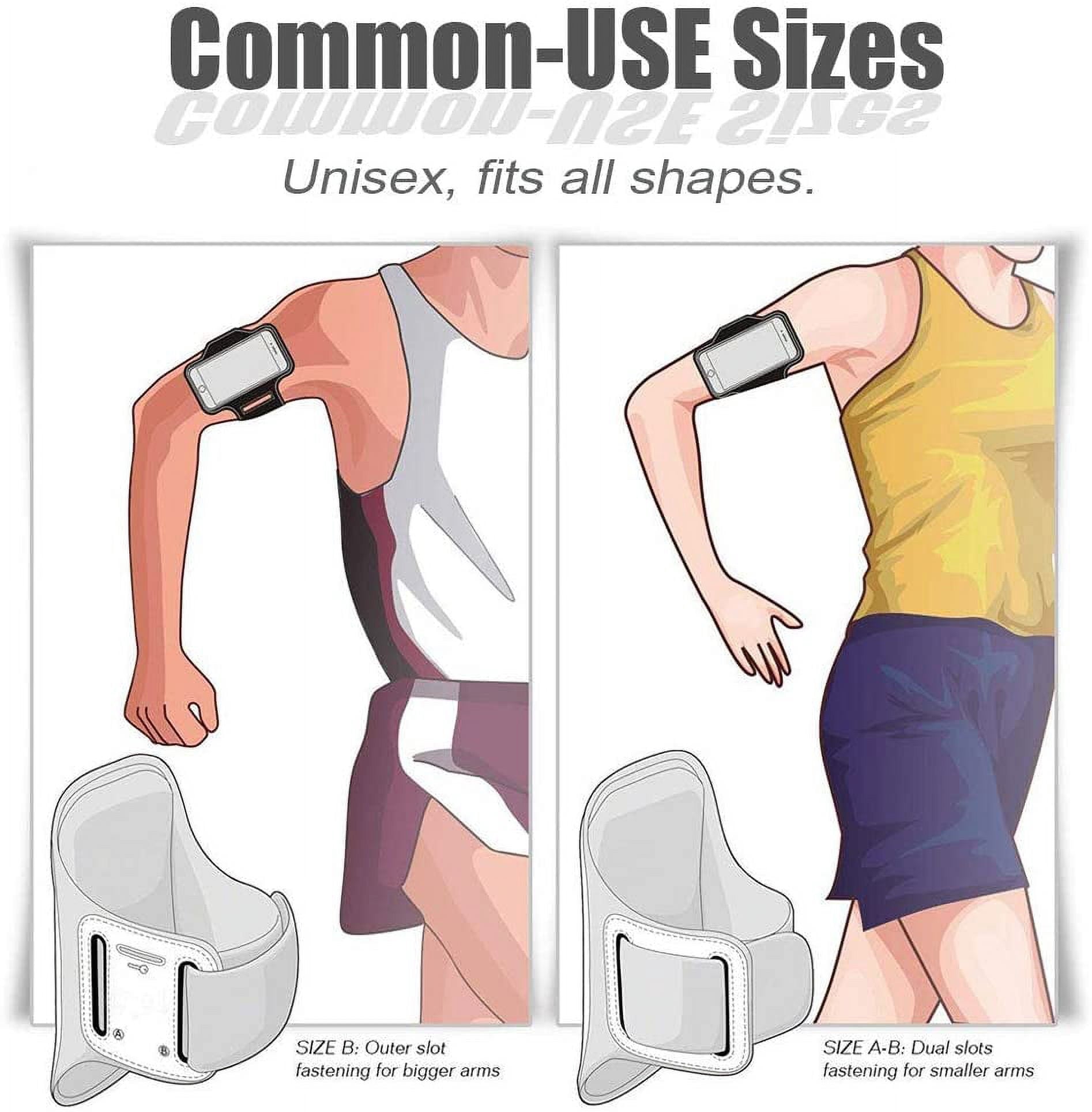 AURORA TRADE Armband Phone Case White