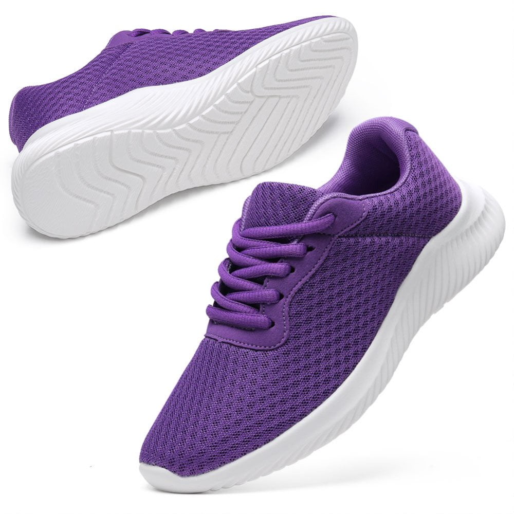 Ablanczoom Womens Sneakers Running Shoes Slip-on Fitness Sports Walking Tennis Flats