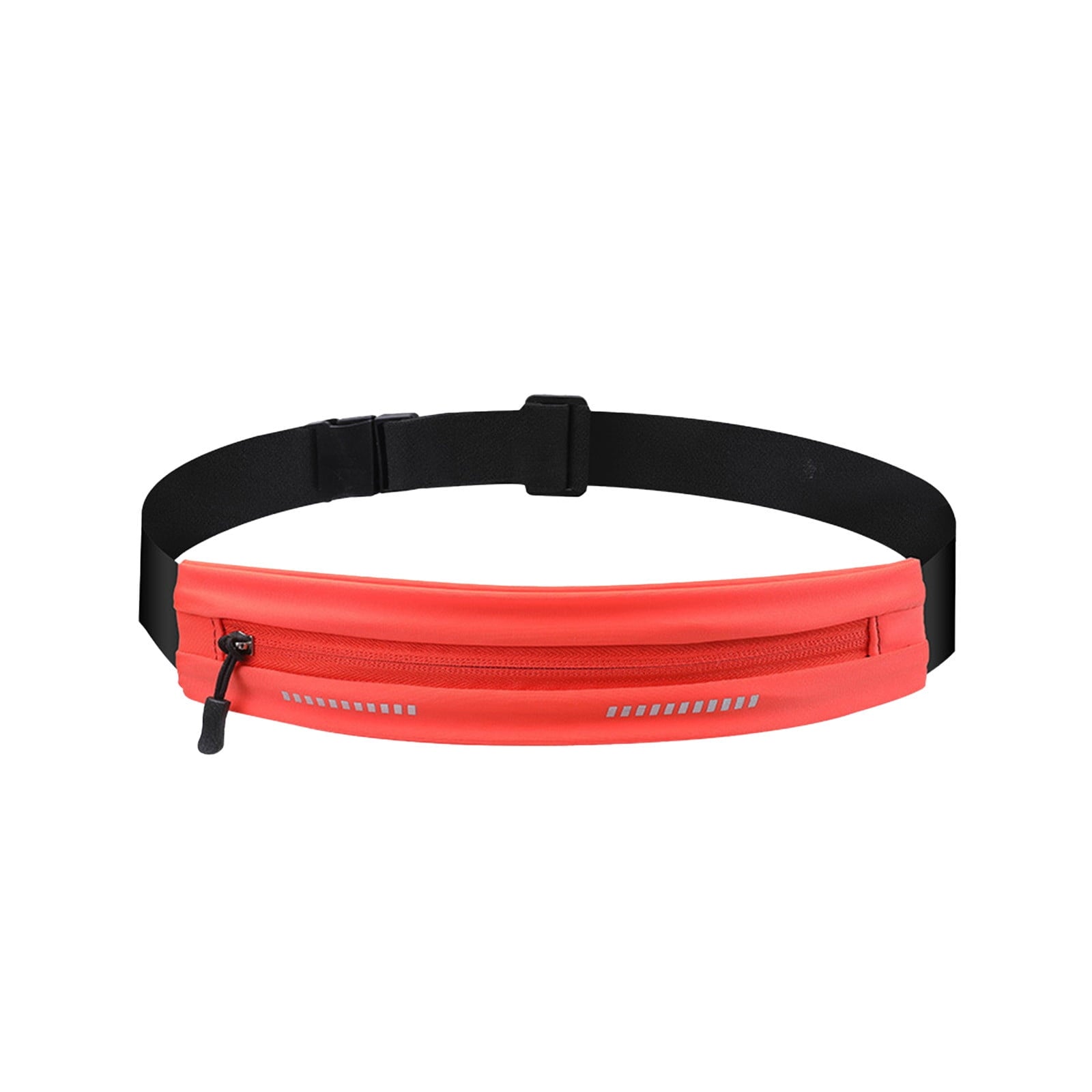 DAMAI Slim Running Belt Fanny Pack, Exercise Waist Pack for Women and Men, Runners Fanny Pack Phone Holder, Waist Belt for Workout Jogging Hiking Cycling, Money Belt Running Gear Accessories (Black)
