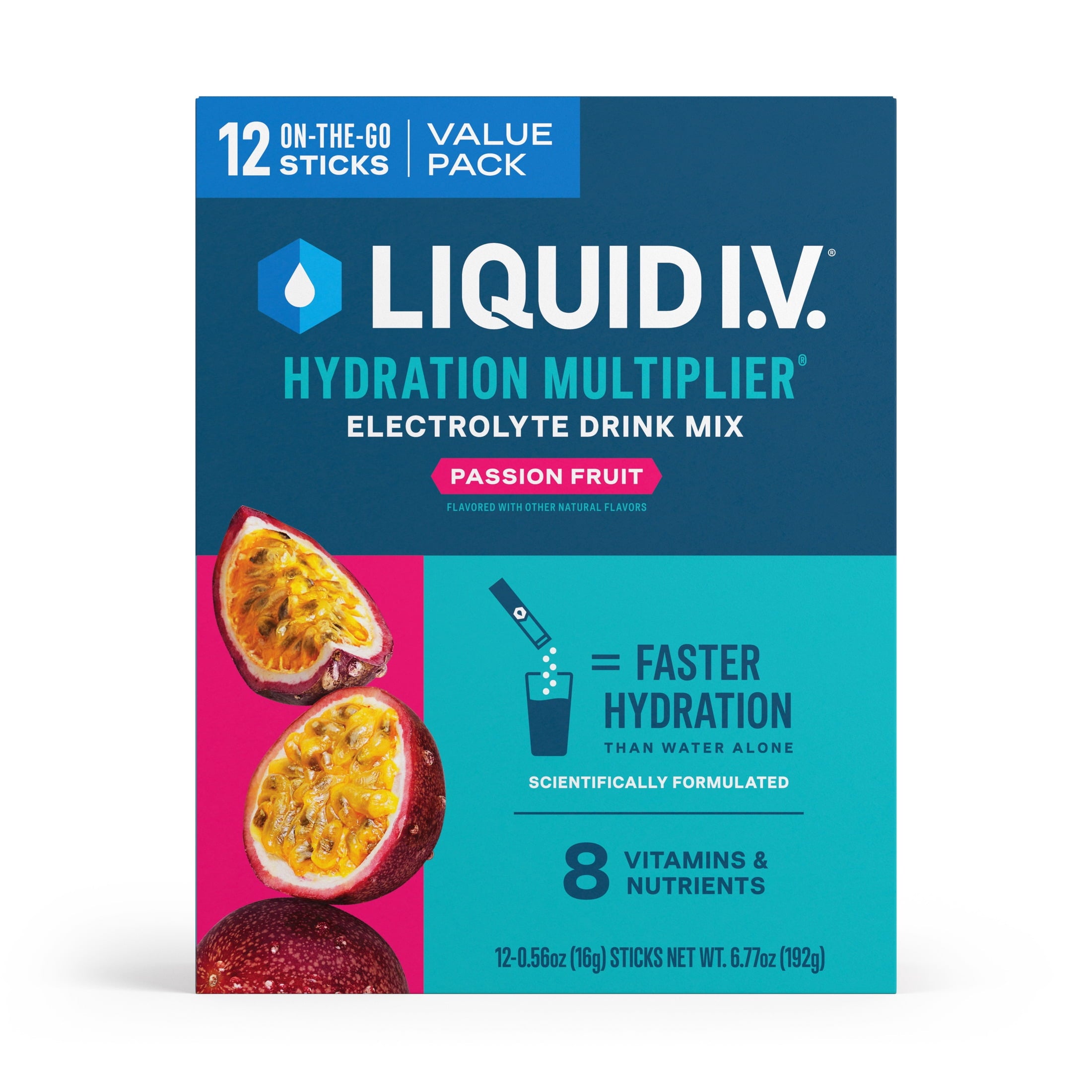 Liquid I.V.® Watermelon Hydration Multiplier® Powdered Electrolyte Drink Mix, 6 Count Packets