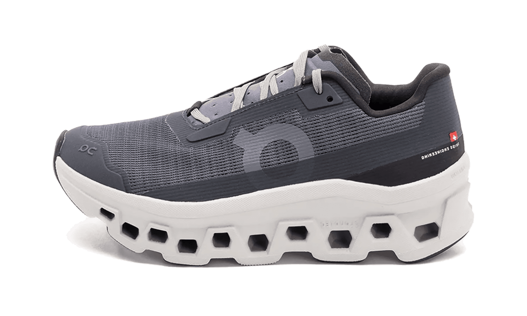 ON RUNNING WOMENS Cloudmonster Void Womens "Stone/Glacier" 3WF10493333 3WF10493333 from Stadium Goods