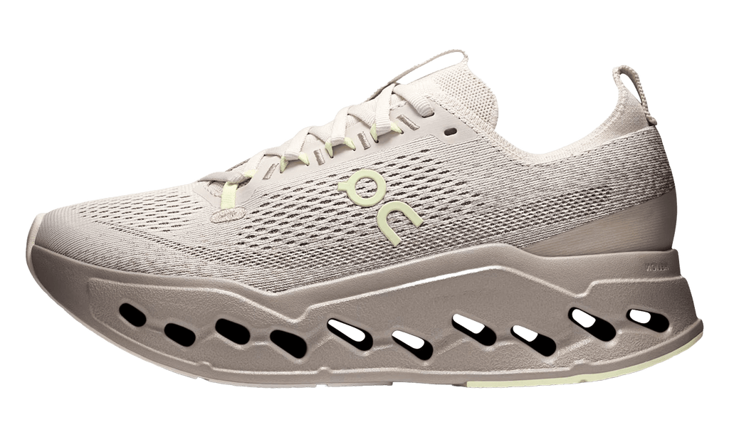 ON RUNNING WOMENS Cloudsurfer Max Womens "Pelican Limelight" 3WF30224729 3WF30224729 from Stadium Goods