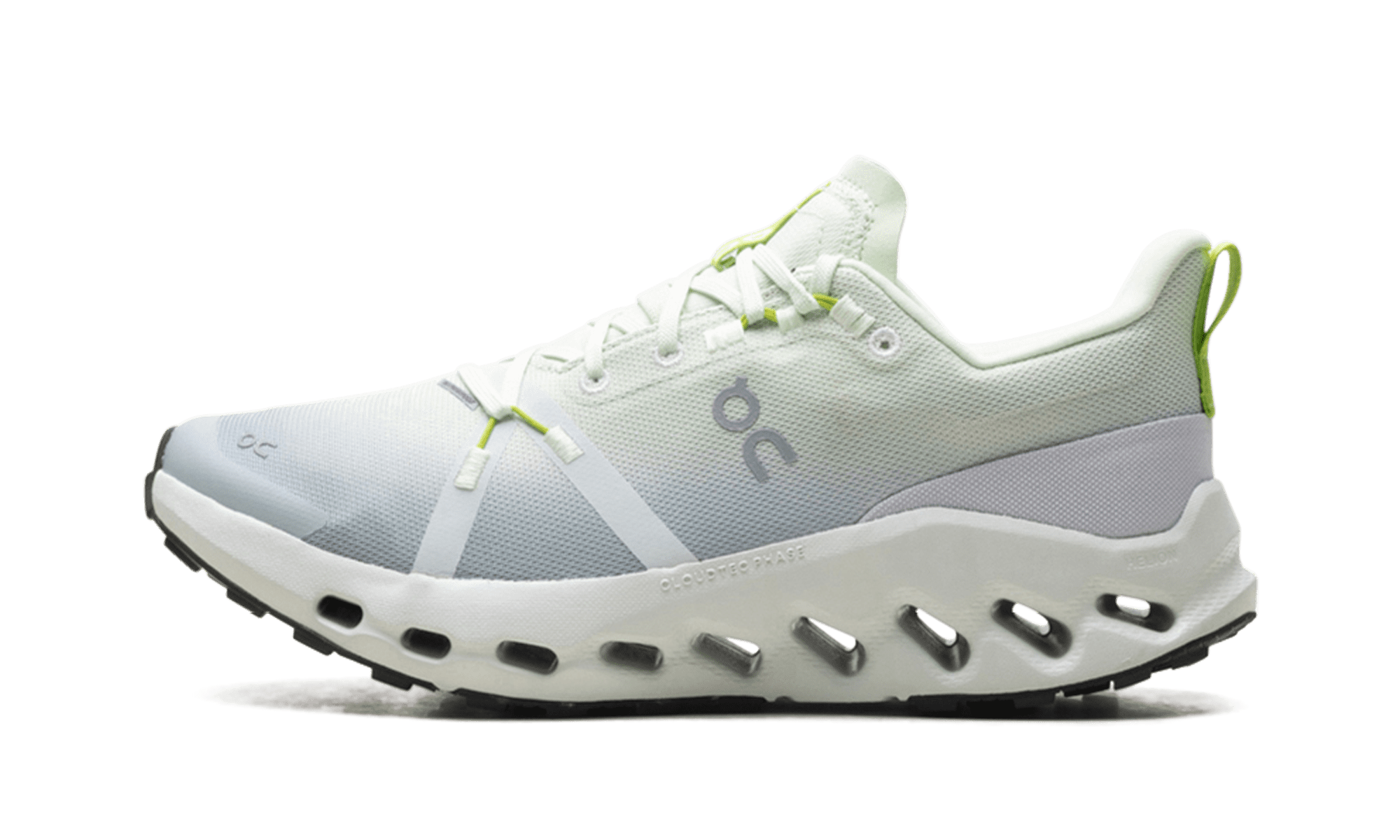 ON WOMENS Cloudsurfer Trail Waterproof Womens "Lima Mineral" 3WE10292850 3WE10292850 from Stadium Goods