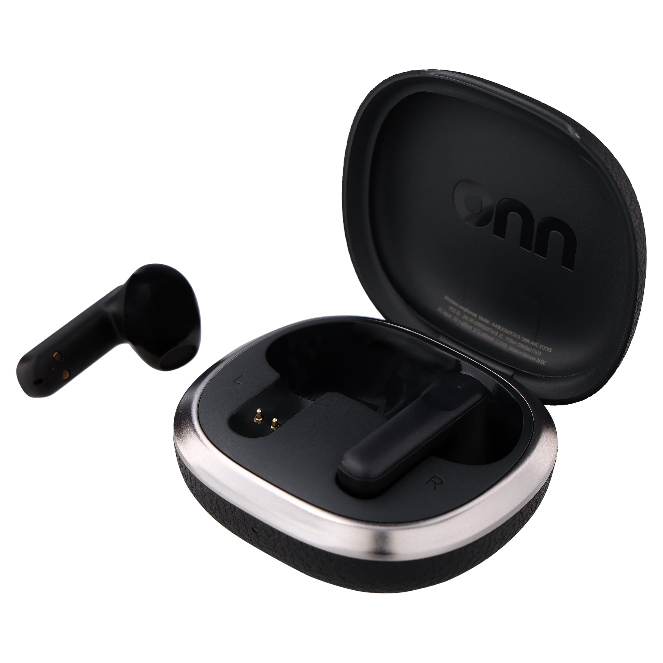 onn Hushbyte Wireless Earbuds, White
