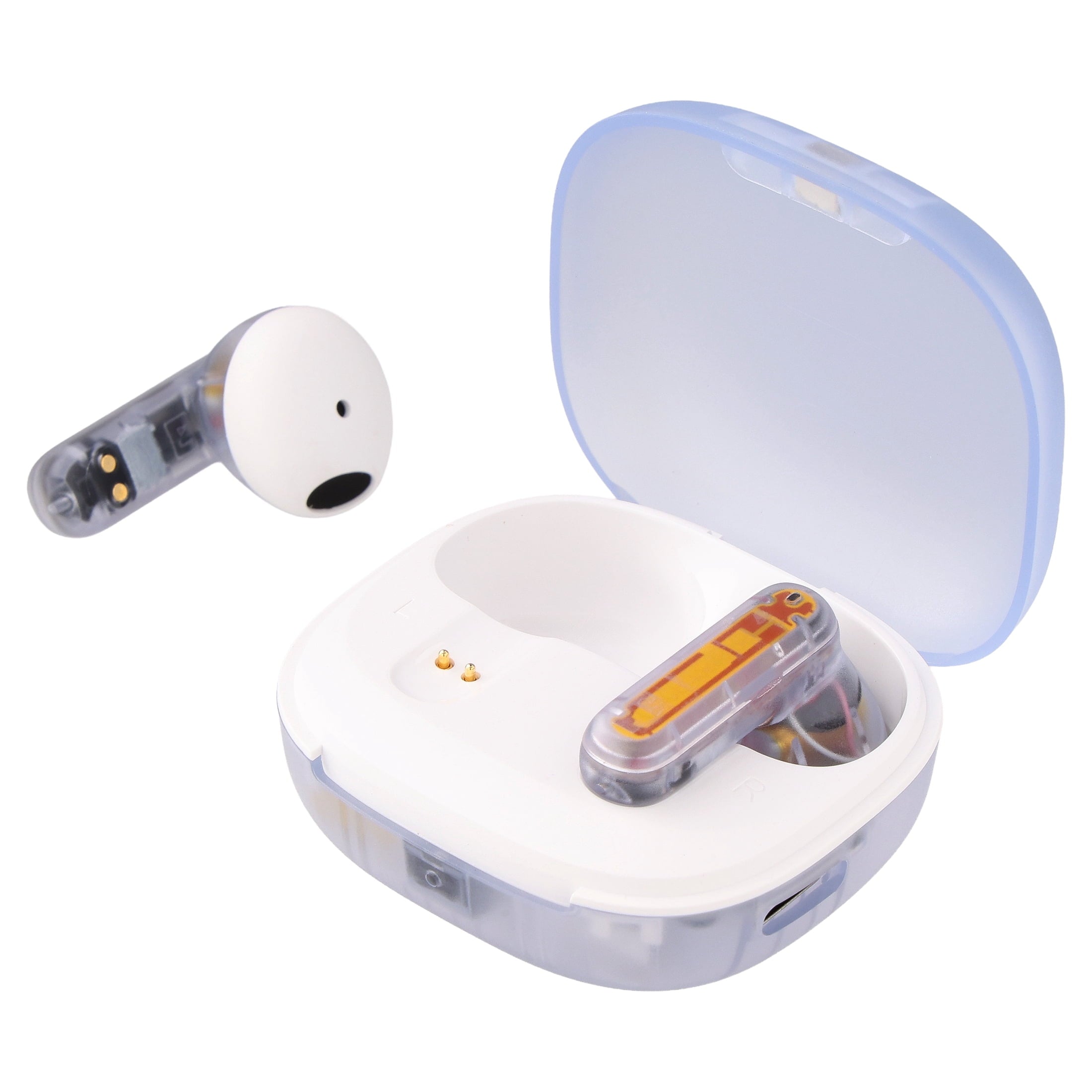 onn Mini Sticks Black Wireless Bluetooth Earbuds with Environmental Noise Canceling