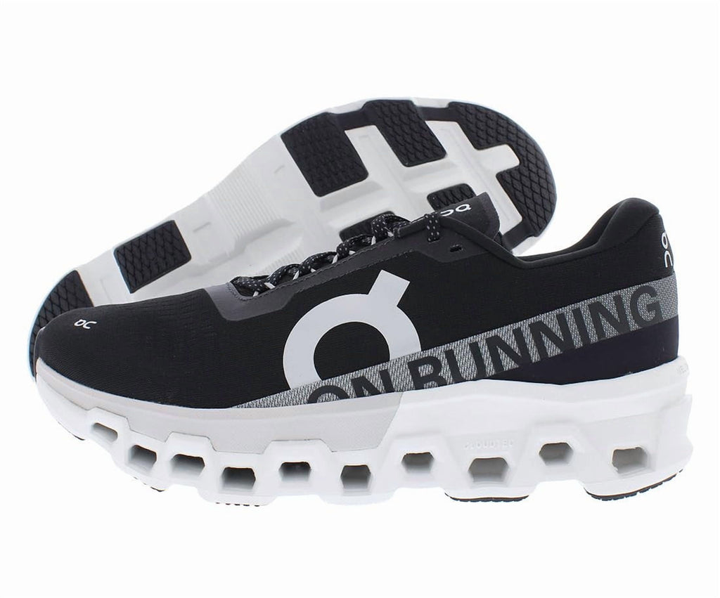 On Men's Cloudmonster 2 Black/Frost 3ME10121197-9.5