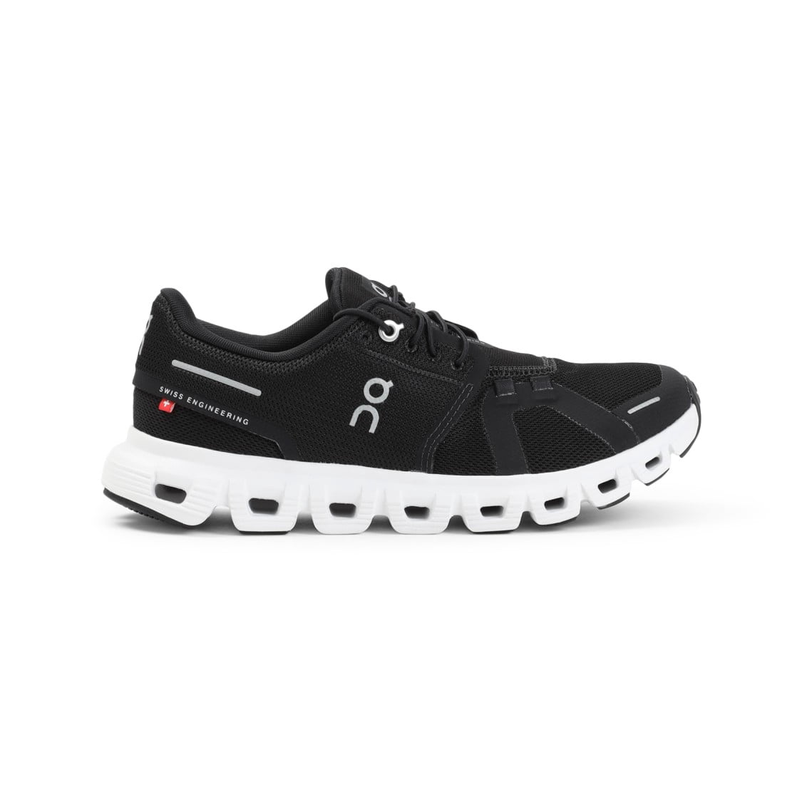 On Breathable Black Mesh Sneakers Black (Women's)