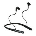 onn Active Noise Canceling Bluetooth Neckband Earphones Black