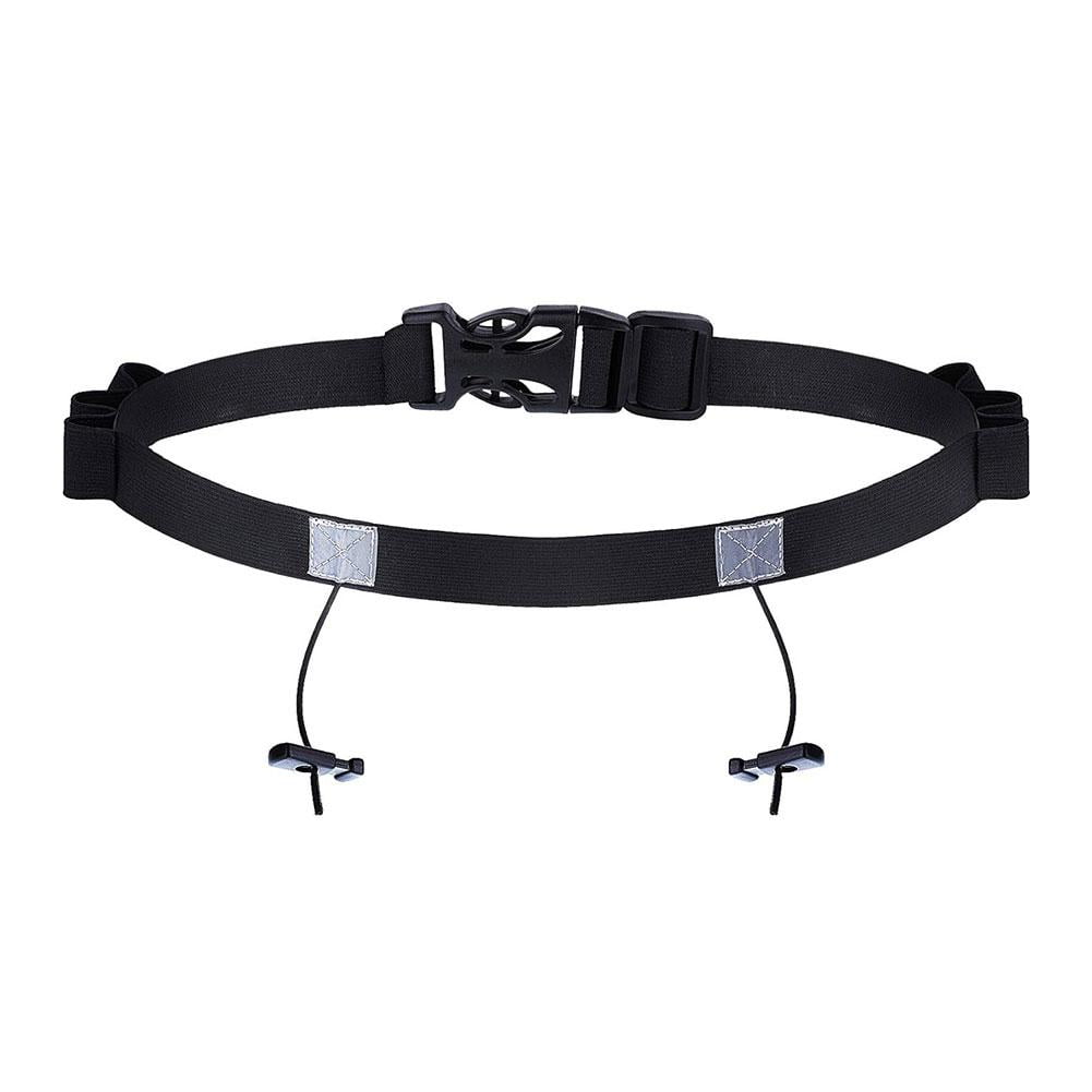 Race Number Bib Belt Cycling Adjustable Unisex Triathlon Running Bib Holder