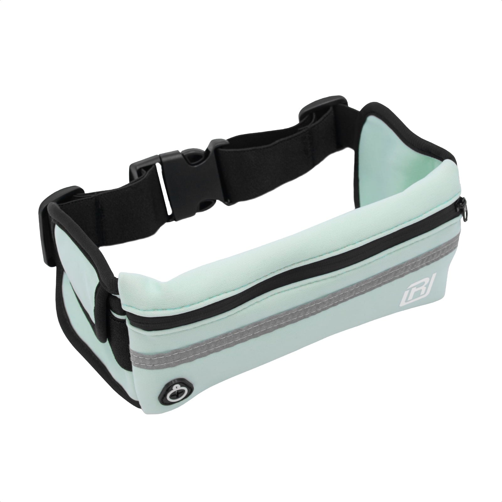 RunUnited Waist Pack for Running, Hiking & Gym - Waterproof Running Accessory w/ Phone Holder & Reflective Stripe, Color: Yellow