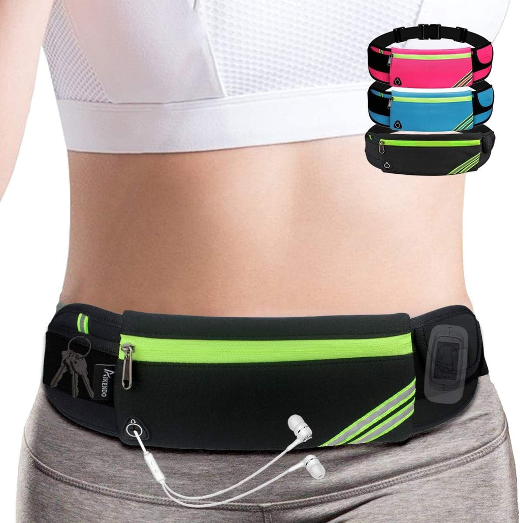 Women Fanny Pack Running Belt,Belt Bag,Water Resistant Wasit Pack Bag for Hiking Fitness,Phone Carrier,Running Gear.