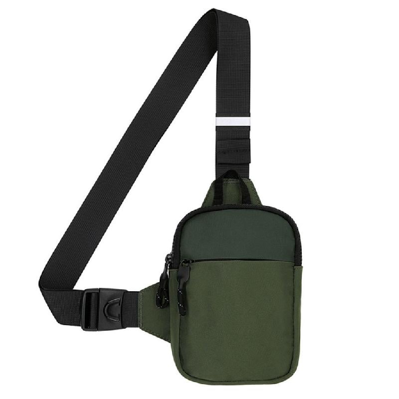 Sports Men Chest Bag Water Waist Pack Running Phone Holder Crossbody Slings Bag Outdoor Sports Accessory