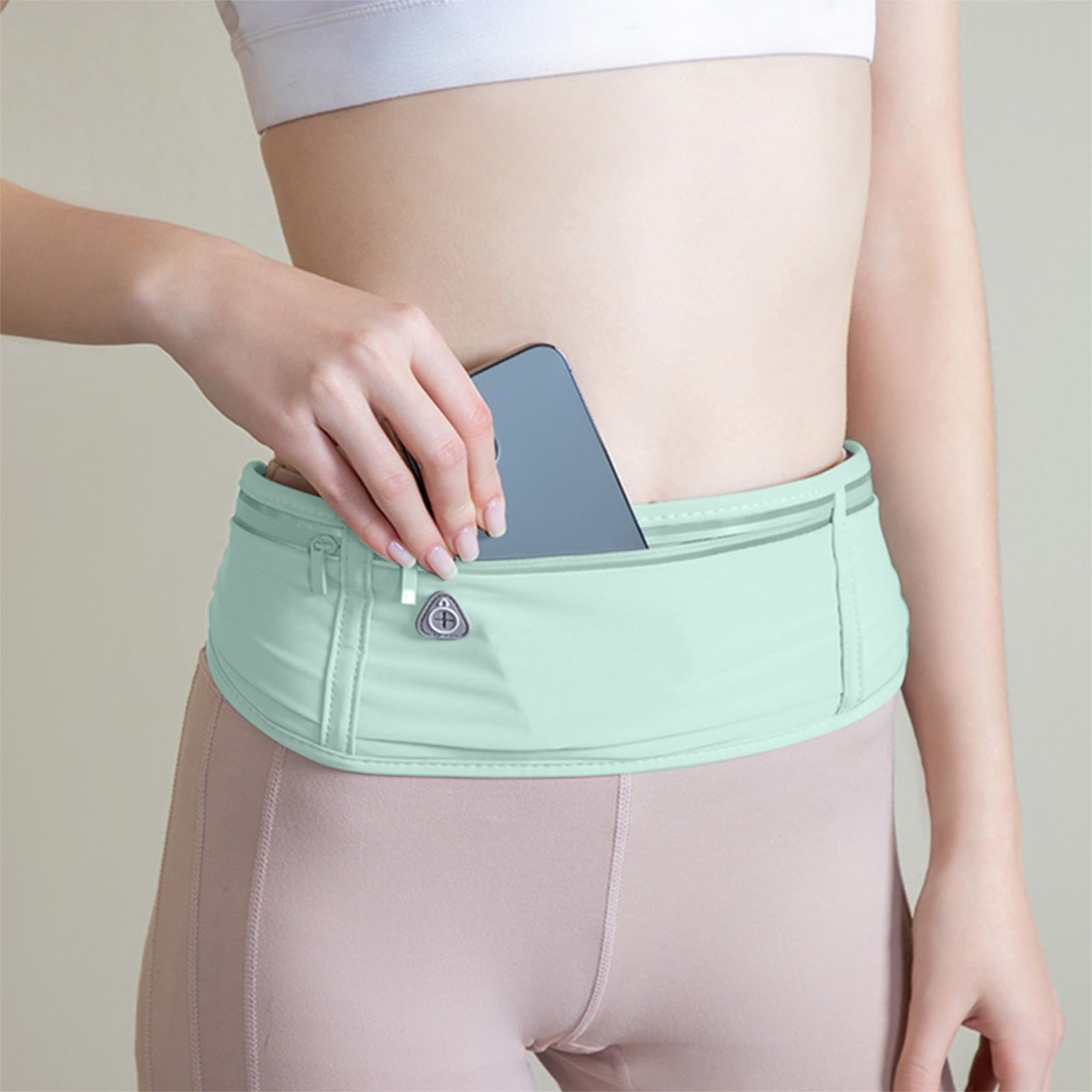 TaTaai Clearance 1Pcs Slim Running Belt Fanny Pack for Women & Men, Running Phone Holder Runners Belt Waist Pack Bag for Running Hiking Sports