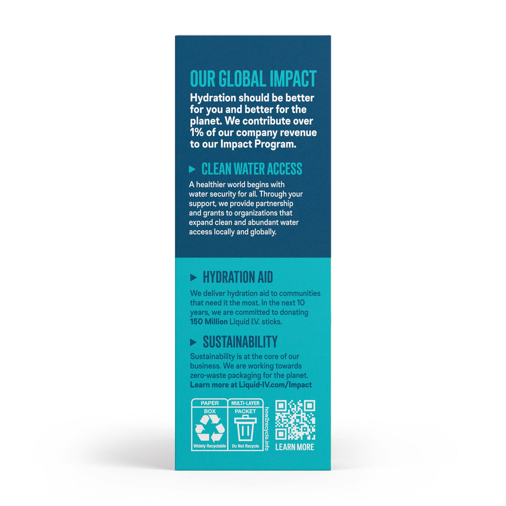 Liquid I.V.® Watermelon Hydration Multiplier® Powdered Electrolyte Drink Mix, 6 Count Packets