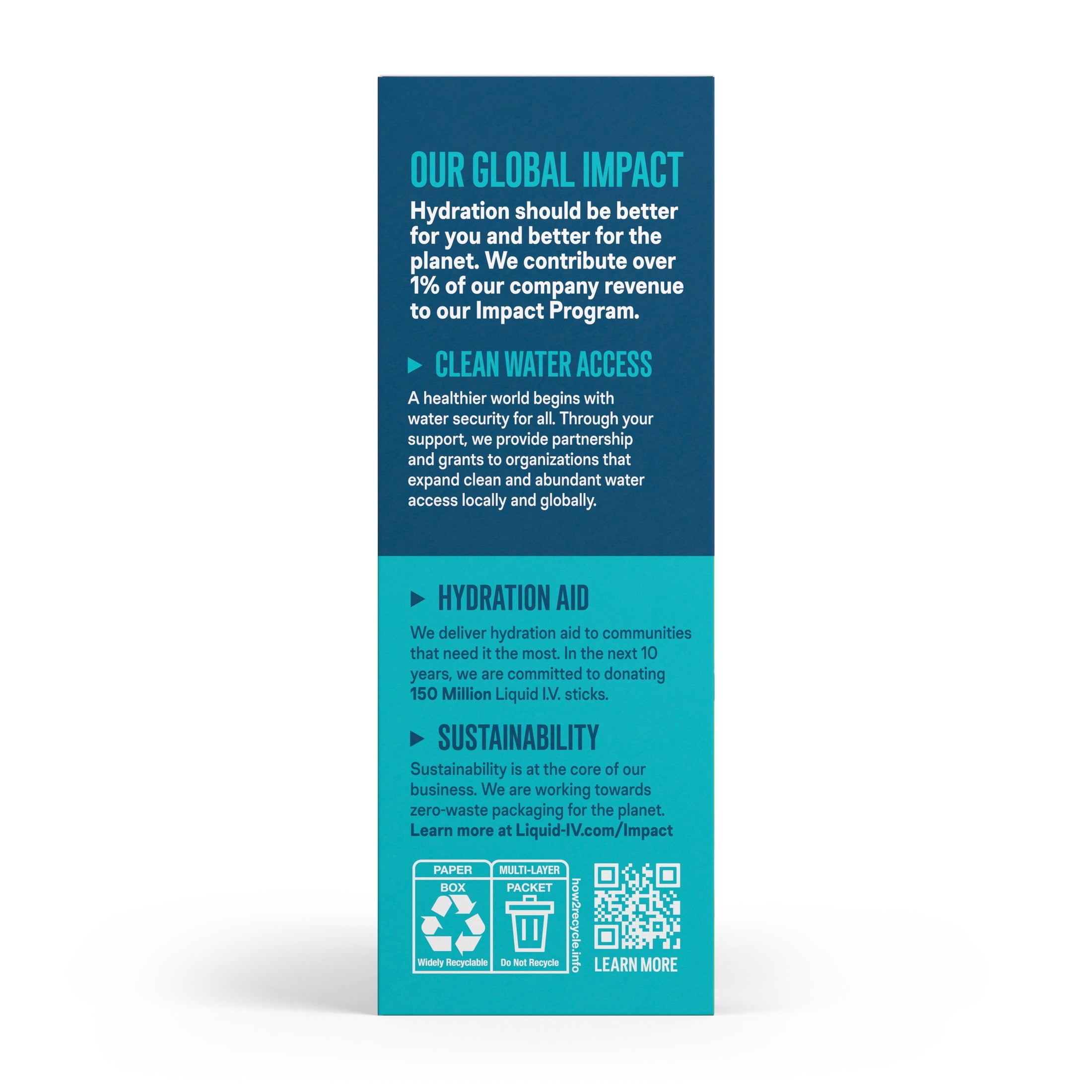 Liquid I.V.® Watermelon Hydration Multiplier® Powdered Electrolyte Drink Mix, 6 Count Packets