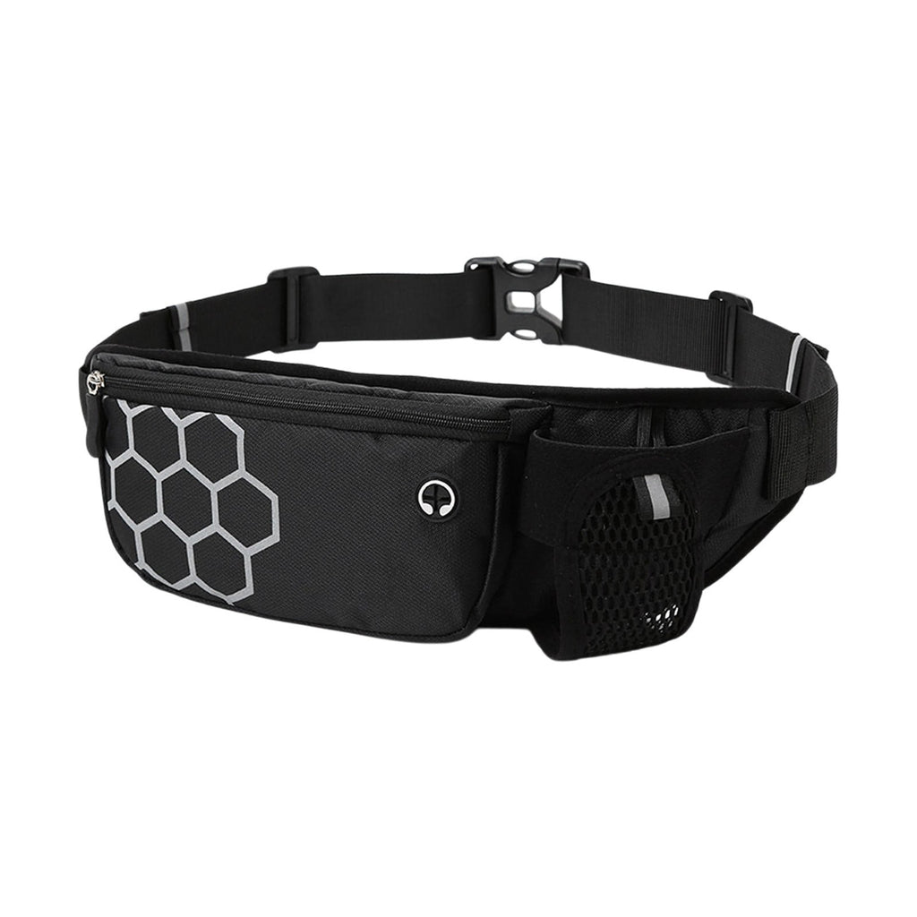 BRELIL 3Pcs Hydration Running Waist Pack, Unisex Water Bottle Belt for Marathon Training, Waterproof Lightweight Fitness Gear for Outdoor Sports Hiking Cycling Phone Holder