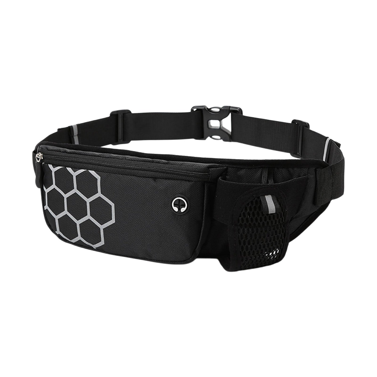 BRELIL 3Pcs Hydration Running Waist Pack, Unisex Water Bottle Belt for Marathon Training, Waterproof Lightweight Fitness Gear for Outdoor Sports Hiking Cycling Phone Holder