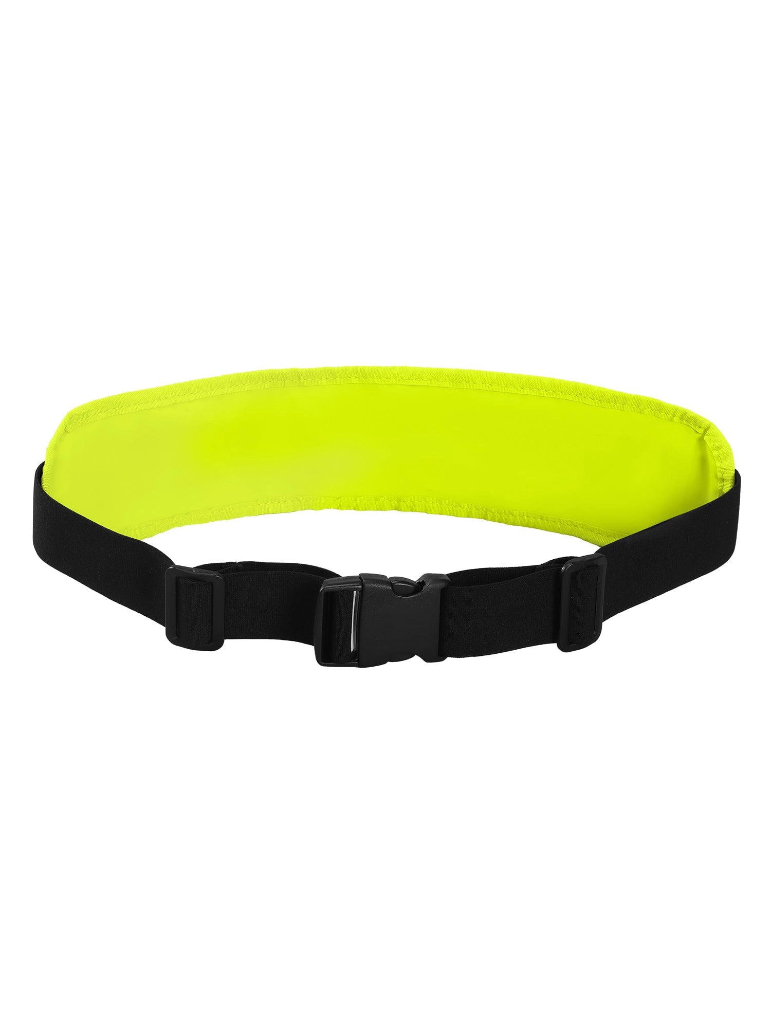 MIER Running Belt Slim Waist Pack with Bib Clips Adjustable Elastic Phone Holder for Fitness Marathon Daily Travel Pink