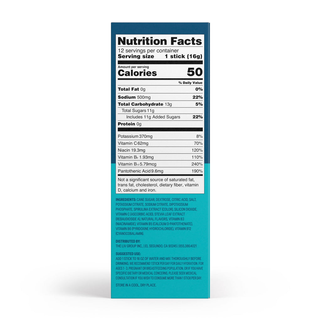 Liquid I.V.® Watermelon Hydration Multiplier® Powdered Electrolyte Drink Mix, 6 Count Packets